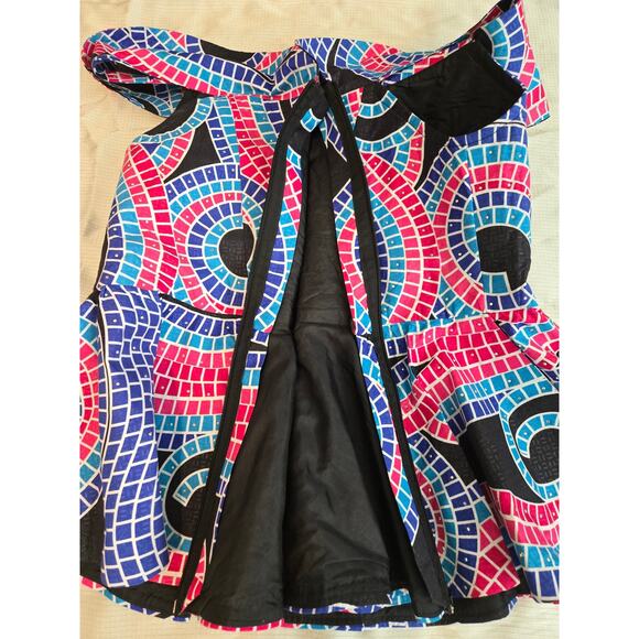 Handmade African Print Design Two-Piece Mermaid Dress Set, 14-16, New - Picture 9 of 14